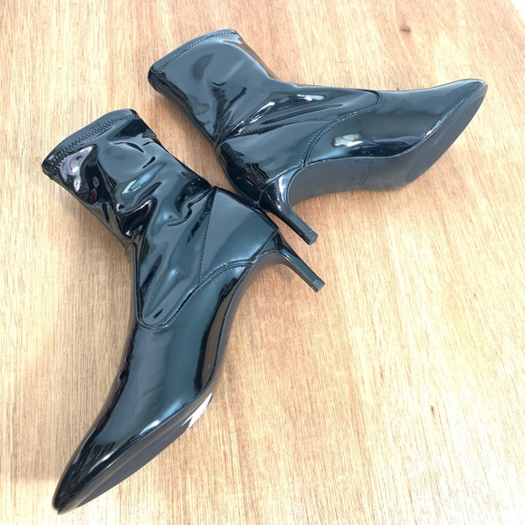 ZARA Basic Collection Black Booties Sz US 6 - Picture 3 of 12